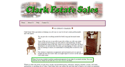 Desktop Screenshot of clarkestatesales.com